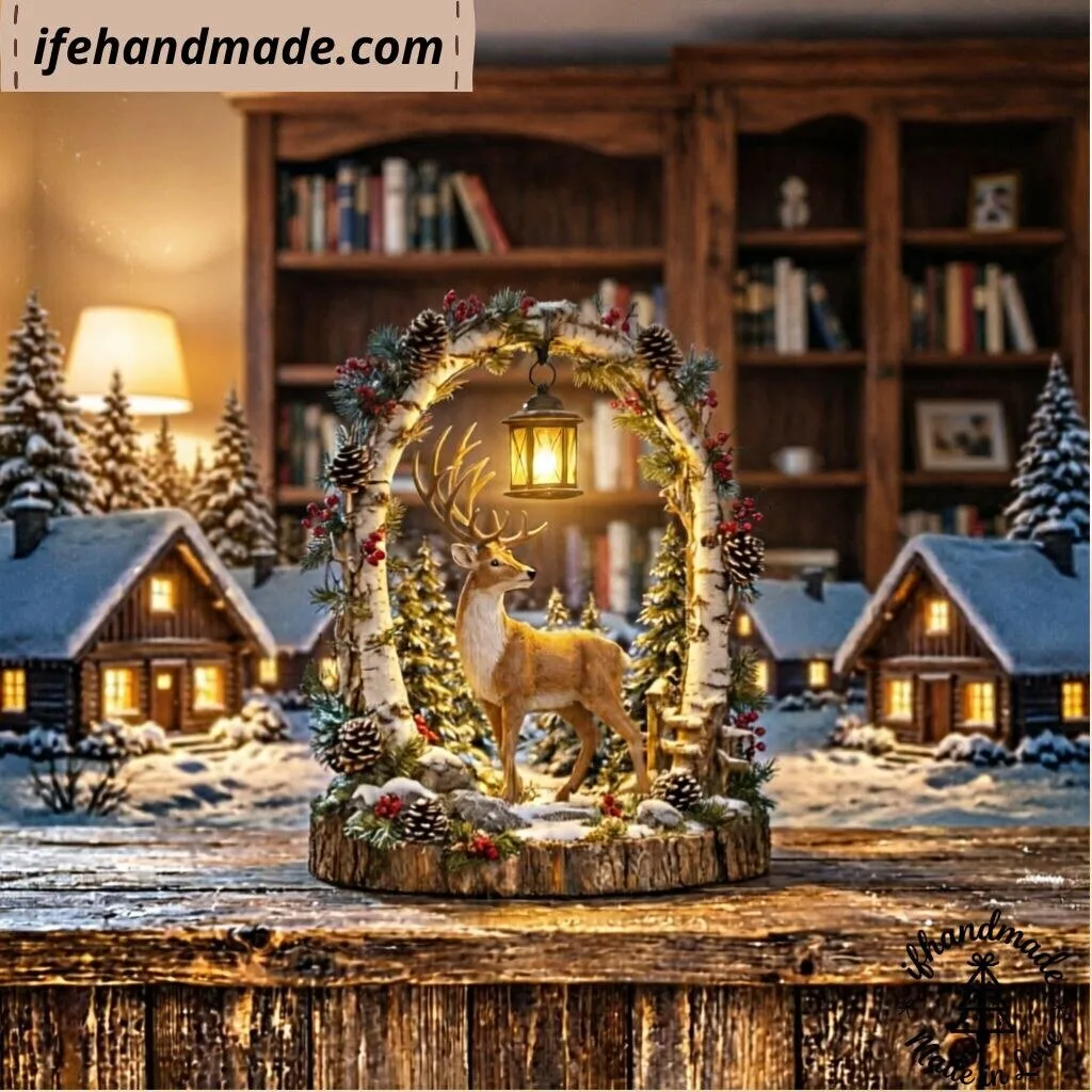 🌸Woodland Reindeer Lantern 3 🌸Woodland Reindeer Lantern
