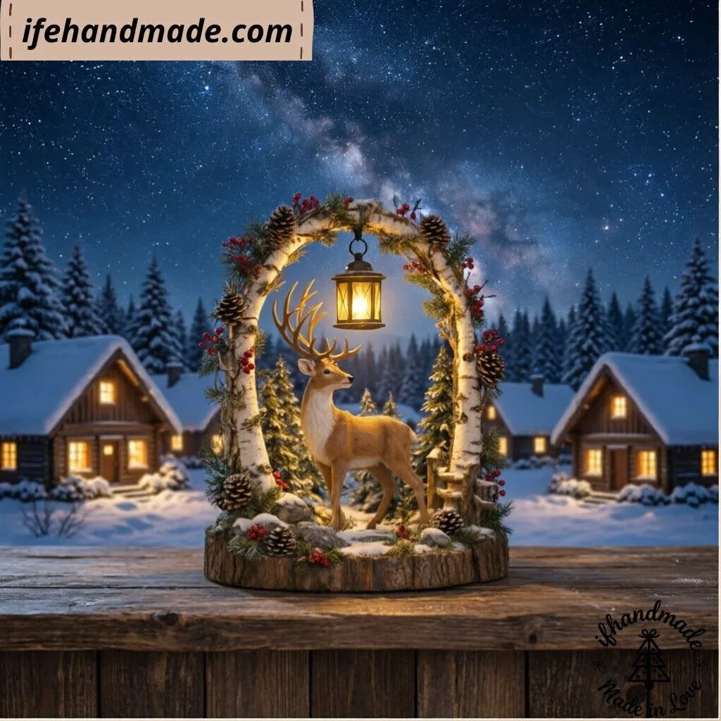 🌸Woodland Reindeer Lantern 9 🌸Woodland Reindeer Lantern