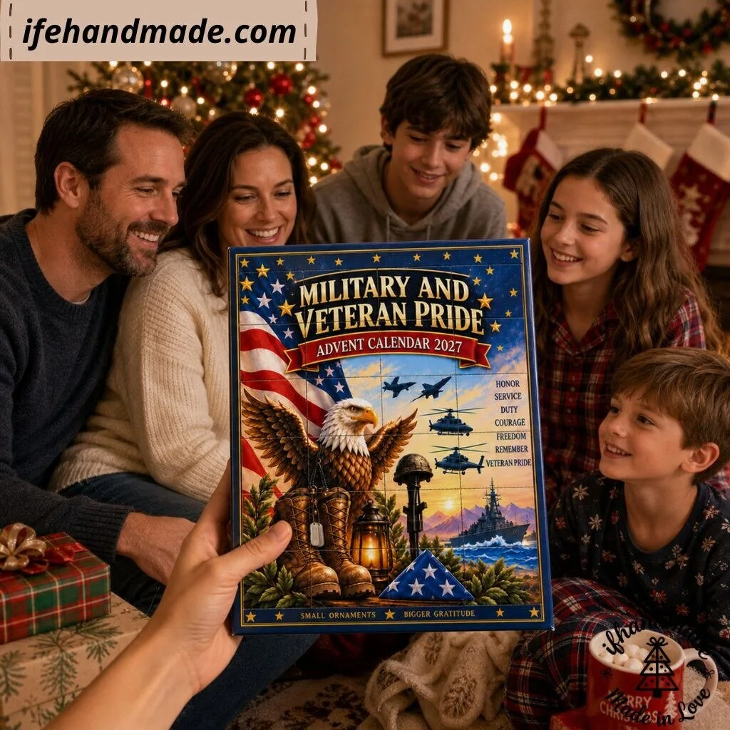 Military and Veteran Pride Advent Calendar 2027 – 24 Days Patriotic Tree Ornaments Set 13 Military and Veteran Pride Advent Calendar 2027 – 24 Days Patriotic Tree Ornaments Set