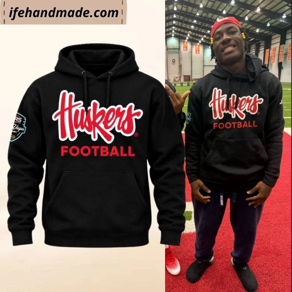 Emmett Johnson Cornhuskers Football Hoodie