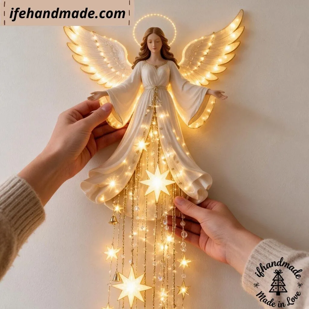 Angel Blessing Wall Light 11 Angel Blessing Wall Light