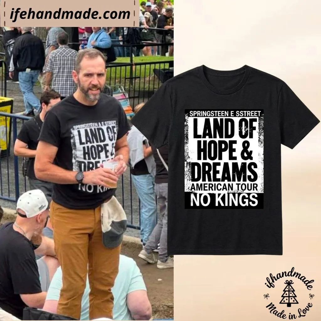 Jack Smith Land Of Hope and Dreams American Tour No Kings Shirt