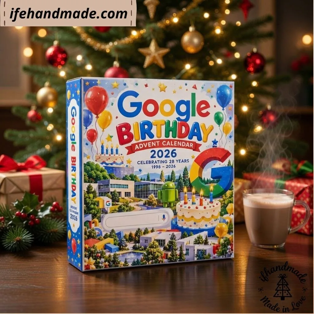 Google Birthday Advent Calendar 2026 – 28th Anniversary 24 Days Ornaments Box 10 Google Birthday Advent Calendar 2026 – 28th Anniversary 24 Days Ornaments Box