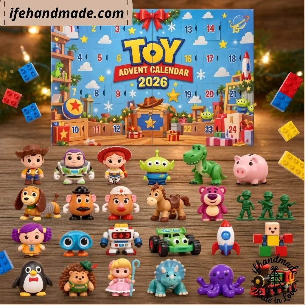 Toy Story Advent Calendar 2026 – 24 Days Mini Toy Ornament Box