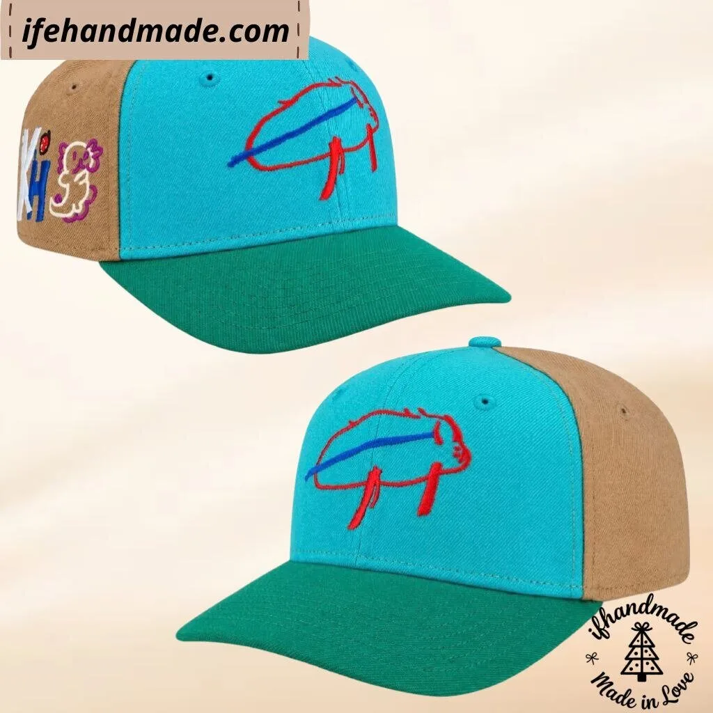Josh Allen Bills Designed by Killian Cap Hat 5 Josh Allen Bills Designed by Killian Cap Hat