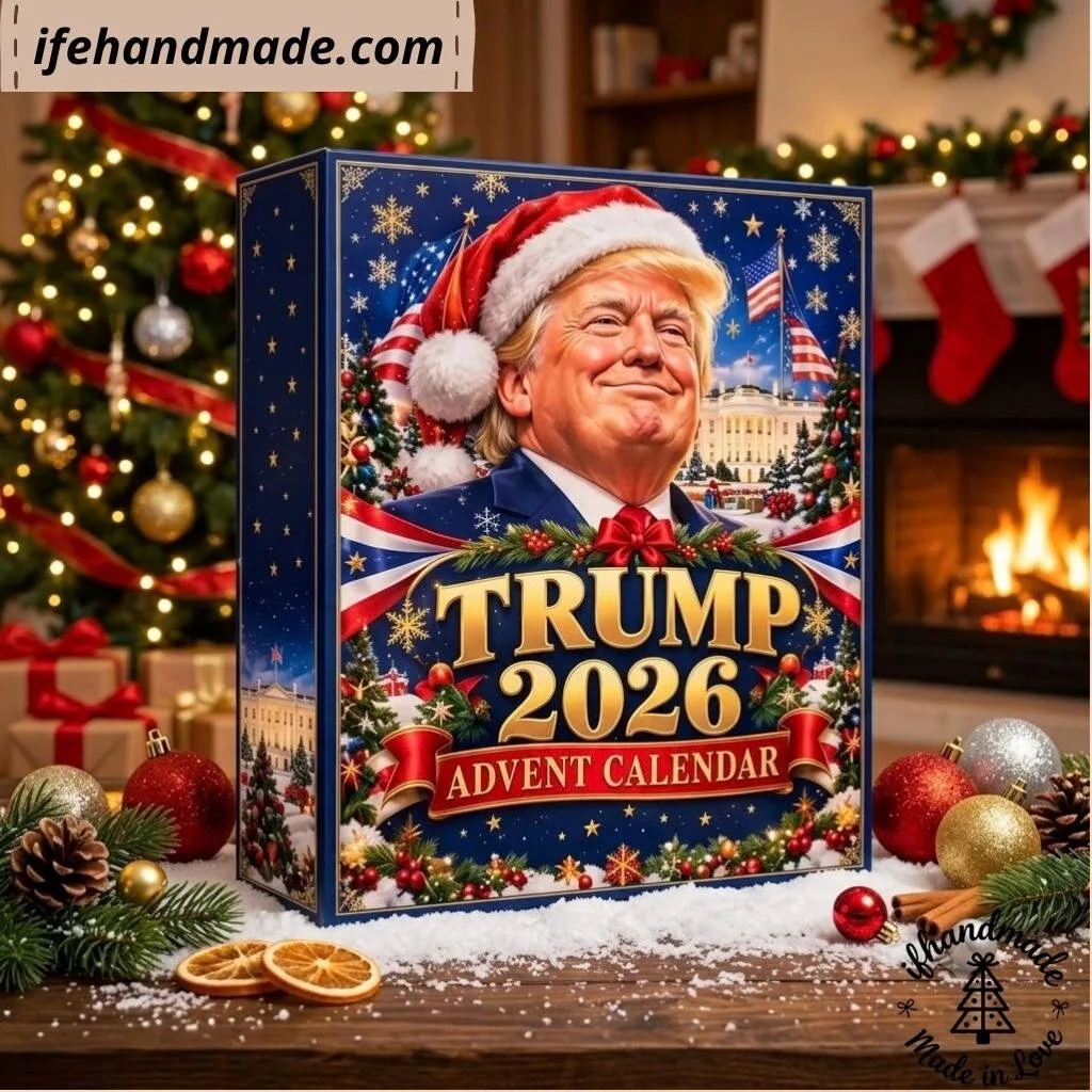 24 Days Trump 2026 Advent Calendar – Political Humor Christmas Gift 9 24 Days Trump 2026 Advent Calendar – Political Humor Christmas Gift