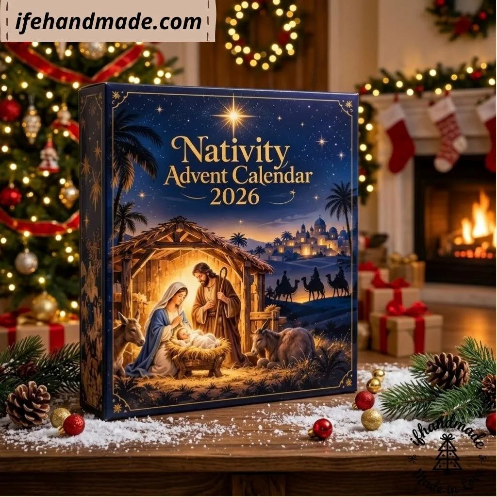 24 Days Nativity Advent Calendar 2026 – Religious Christian Christmas Gift 9 24 Days Nativity Advent Calendar 2026 – Religious Christian Christmas Gift