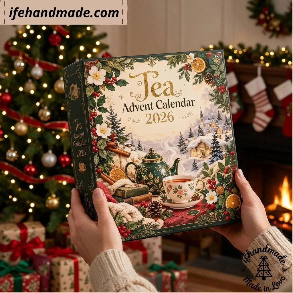 24 Days Tea Advent Calendar 2026 – Cozy Tea Lover Christmas Gift 10 24 Days Tea Advent Calendar 2026 – Cozy Tea Lover Christmas Gift