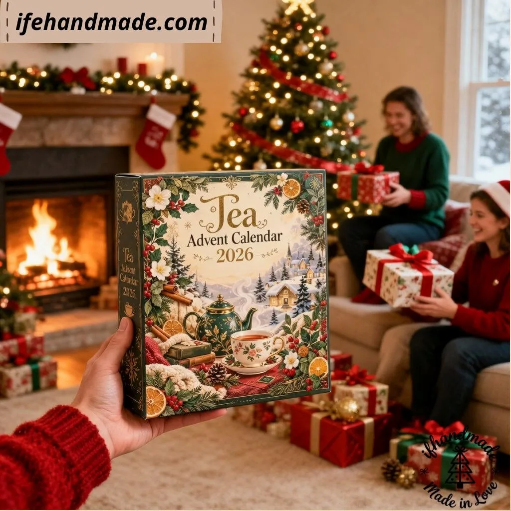 24 Days Tea Advent Calendar 2026 – Cozy Tea Lover Christmas Gift 11 24 Days Tea Advent Calendar 2026 – Cozy Tea Lover Christmas Gift