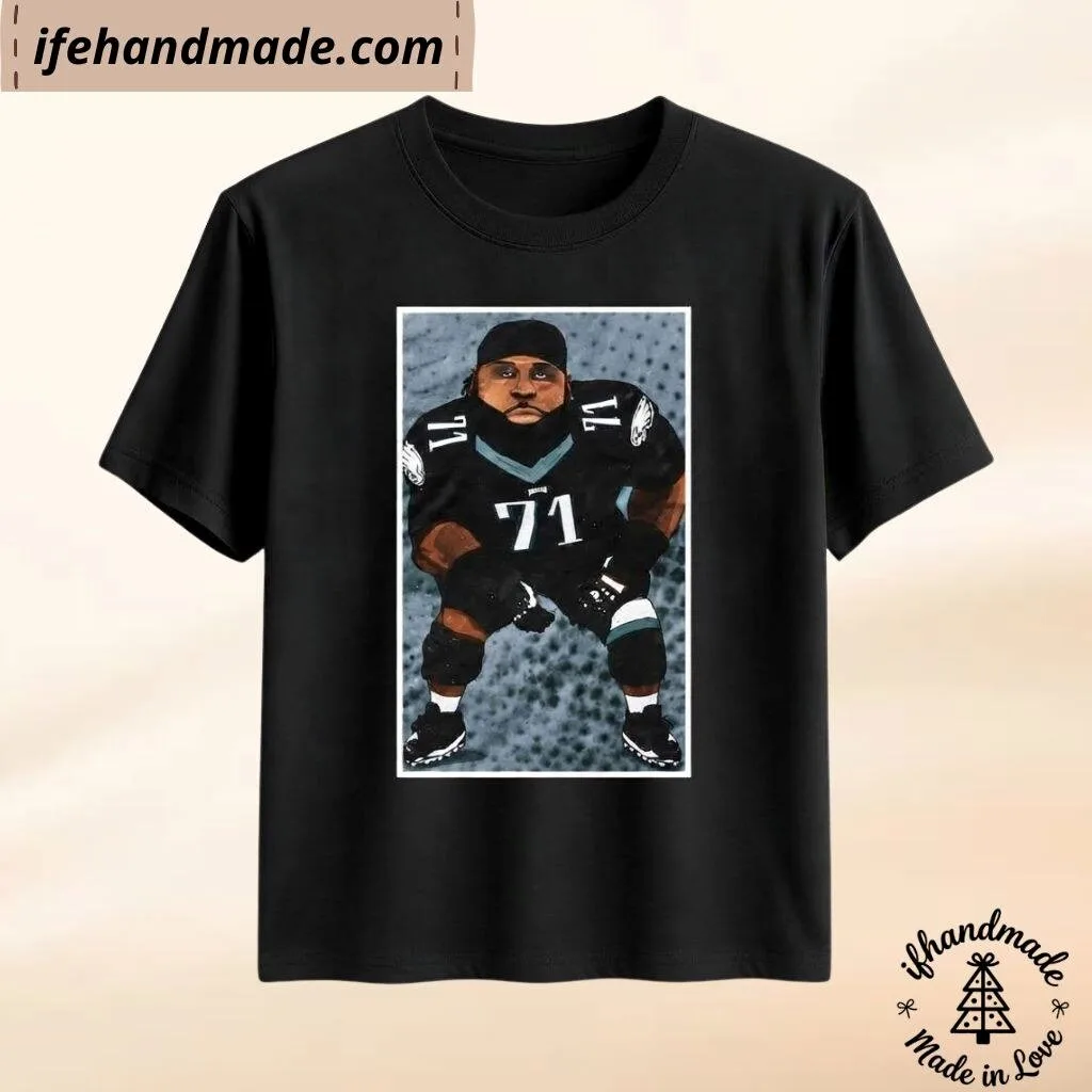 Lane Johnson Wears Jason Peters Eagles Shirt 4 Lane Johnson Wears Jason Peters Eagles Shirt