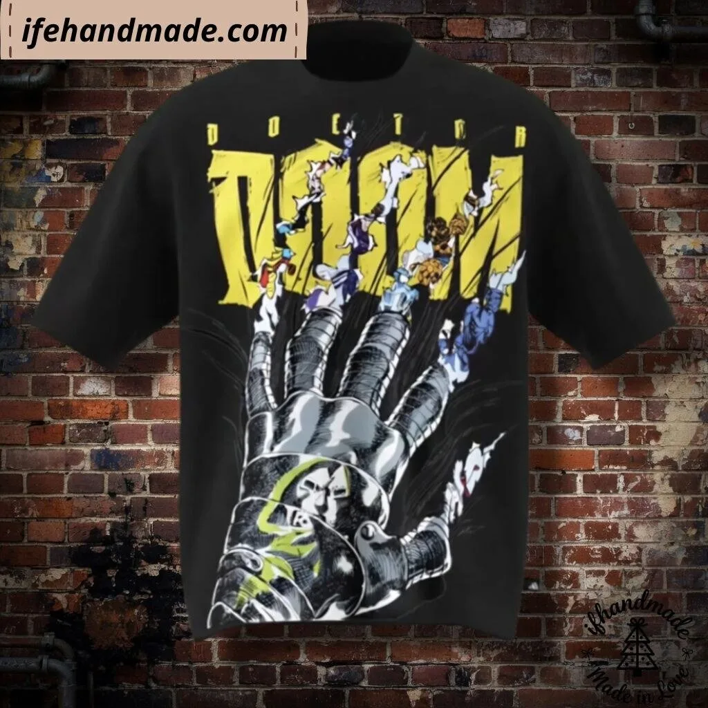 Marvel Doctor Doom T-Shirt 2026 – Vintage Comic Gauntlet Graphic Shirt