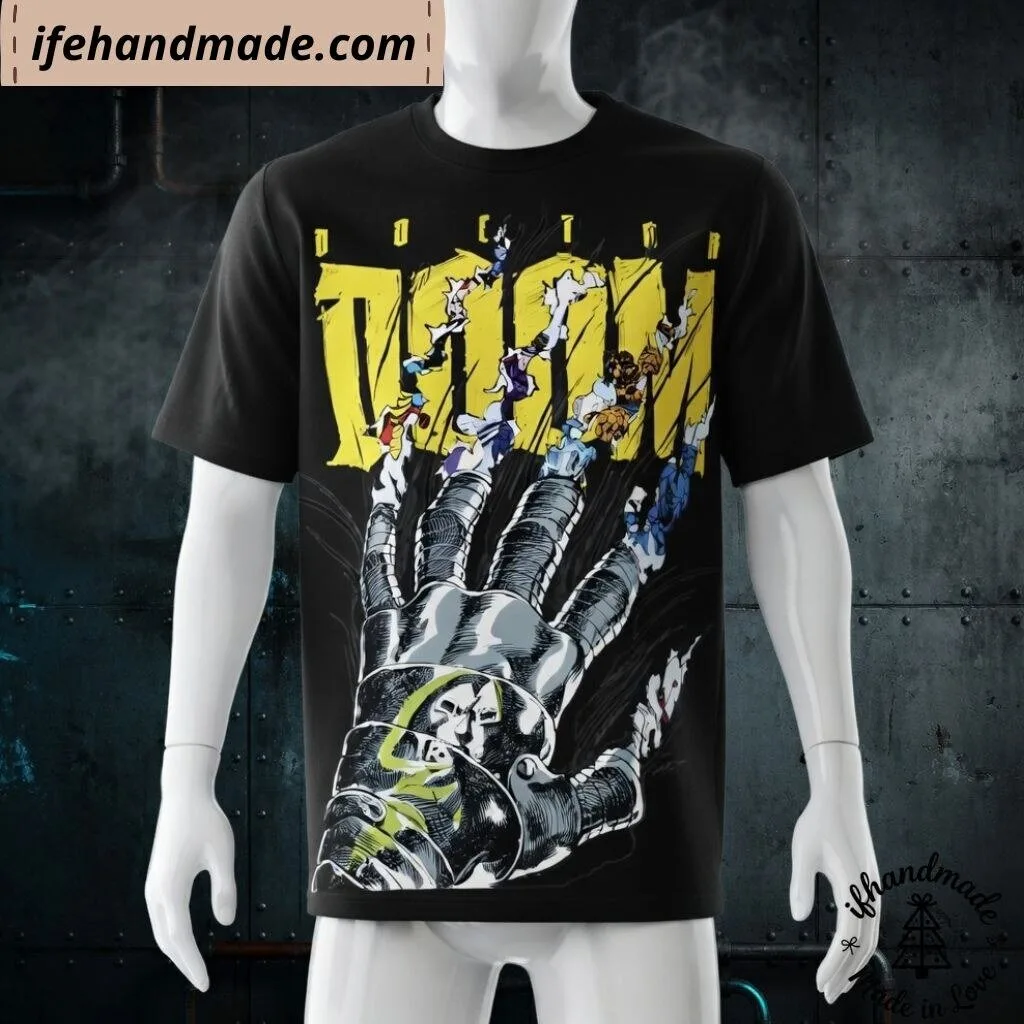 Marvel Doctor Doom T-Shirt 2026 – Vintage Comic Gauntlet Graphic Shirt 9 Marvel Doctor Doom T-Shirt 2026 – Vintage Comic Gauntlet Graphic Shirt