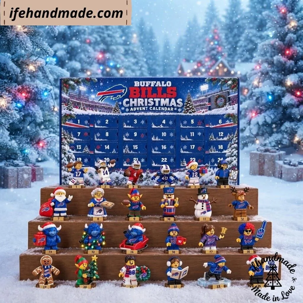 Buffalo Bills Advent Calendar 2026 – 24 Days LEGO x Buffalo Bills Box