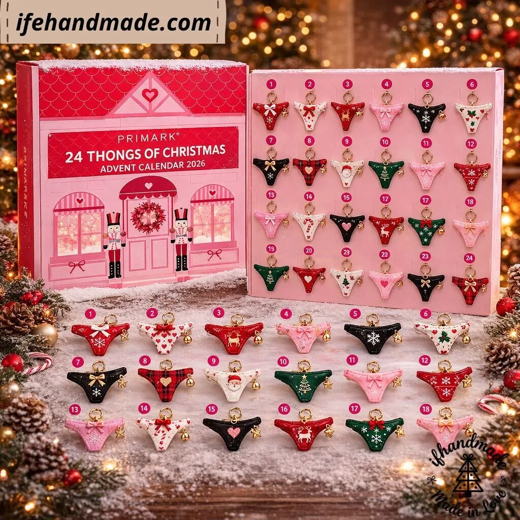 24 Days Primark Thongs Advent Calendar 2026 6 24 Days Primark Thongs Advent Calendar 2026