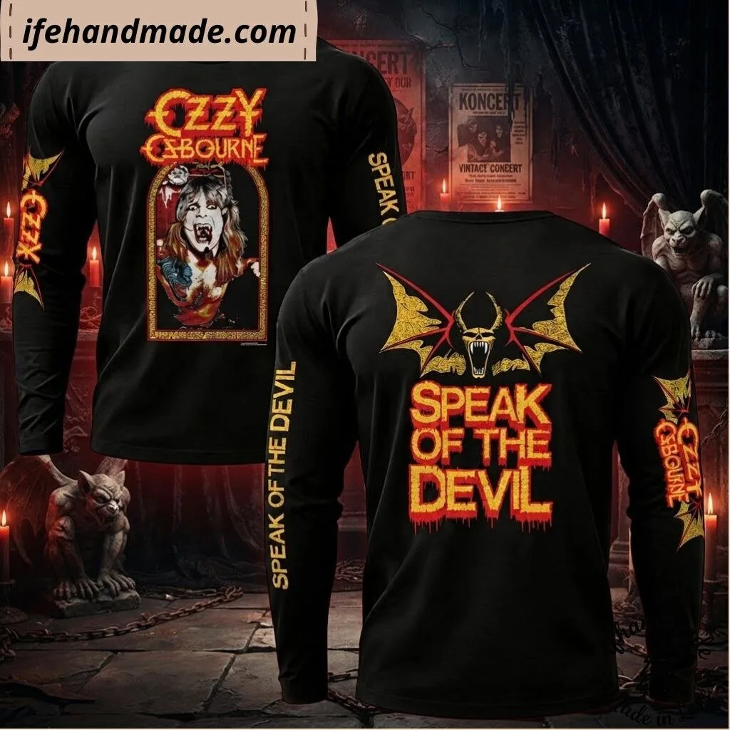 Ozzy Osbourne Speak Of The Devil Long Sleeve Shirt 2026 8 Ozzy Osbourne Speak Of The Devil Long Sleeve Shirt 2026