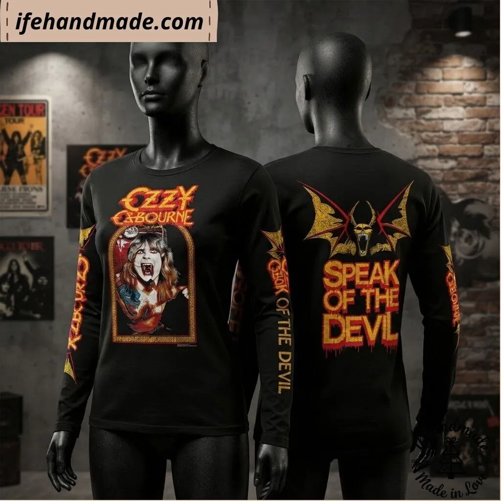 Ozzy Osbourne Speak Of The Devil Long Sleeve Shirt 2026 9 Ozzy Osbourne Speak Of The Devil Long Sleeve Shirt 2026