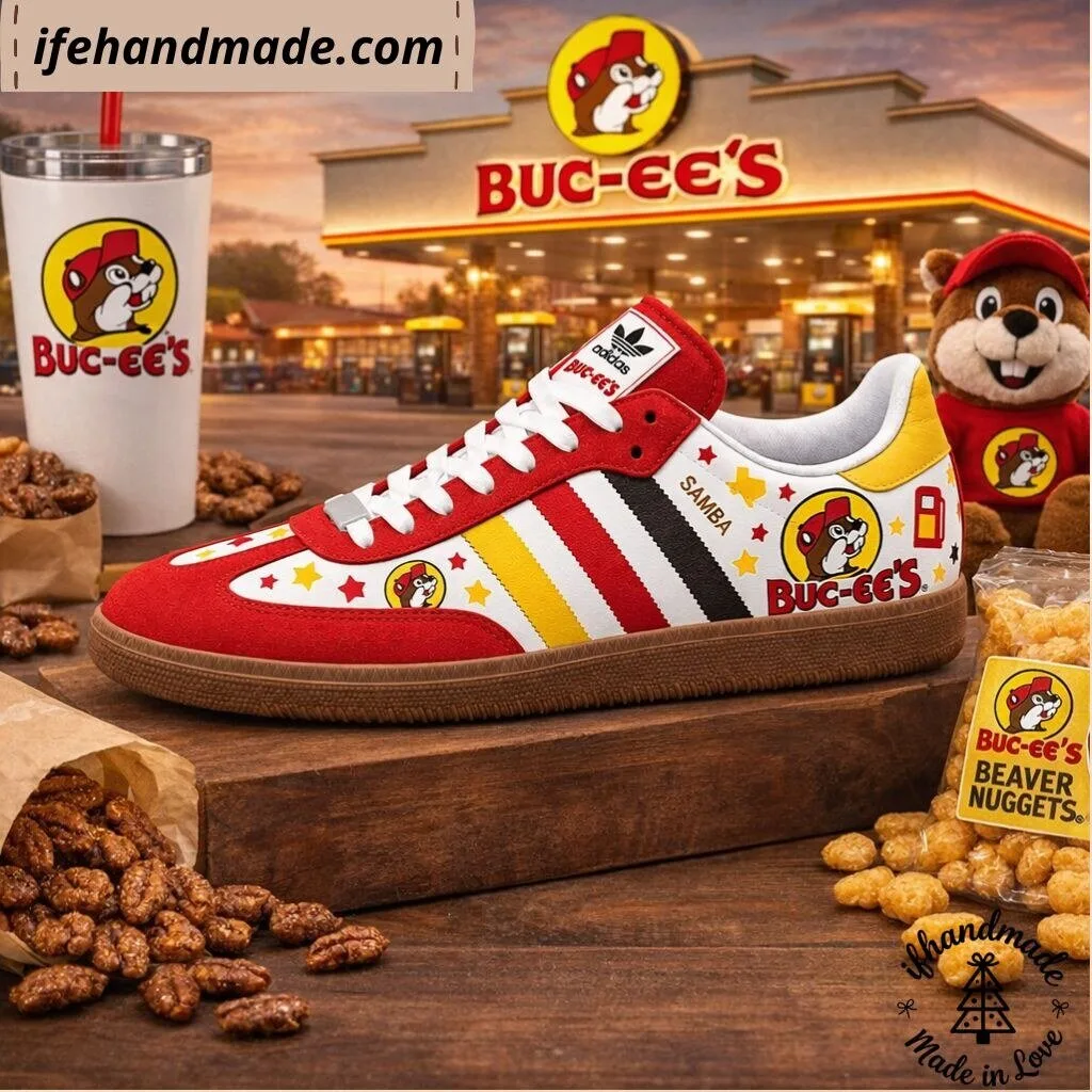 Buc-ee's x Adidas Samba Shoes 2026 9 Buc-ee