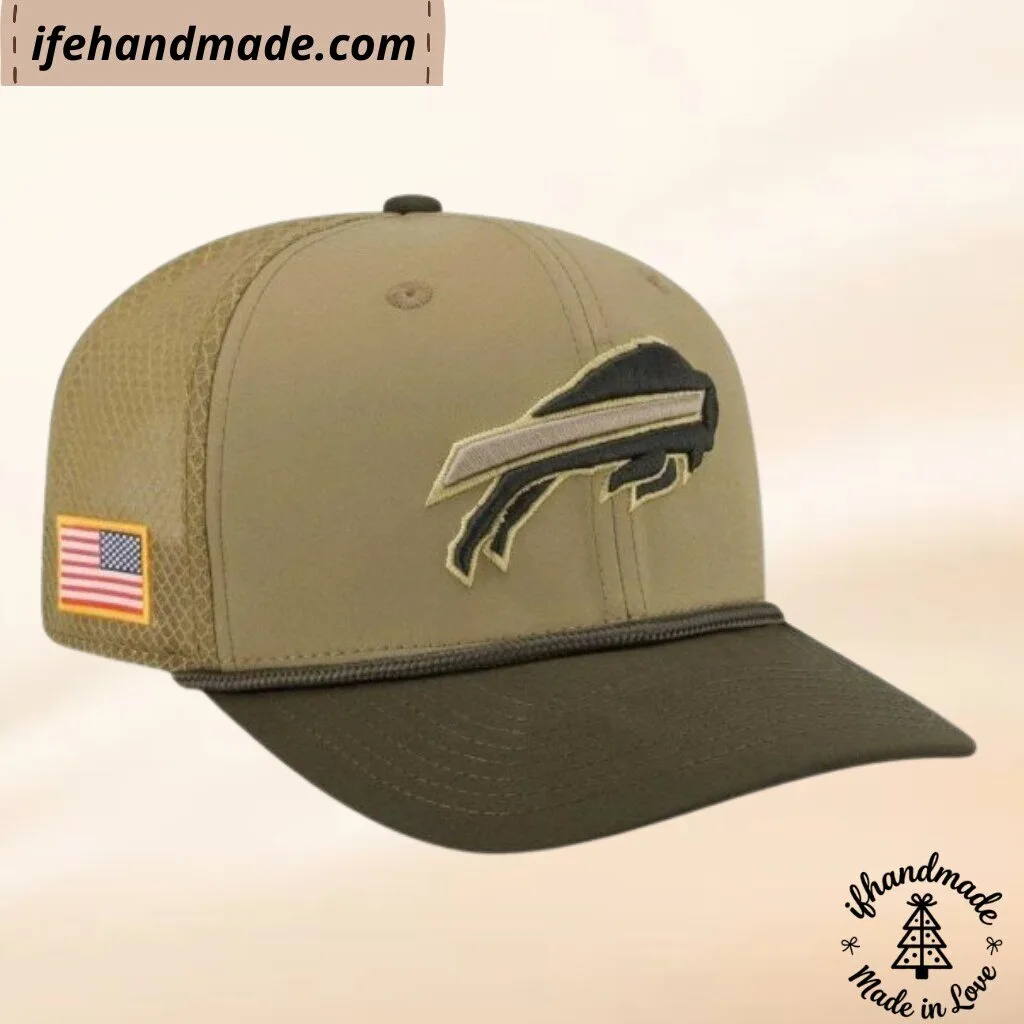 Josh Allen Bills Salute To Service Cap Hat 3 Josh Allen Bills Salute To Service Cap Hat