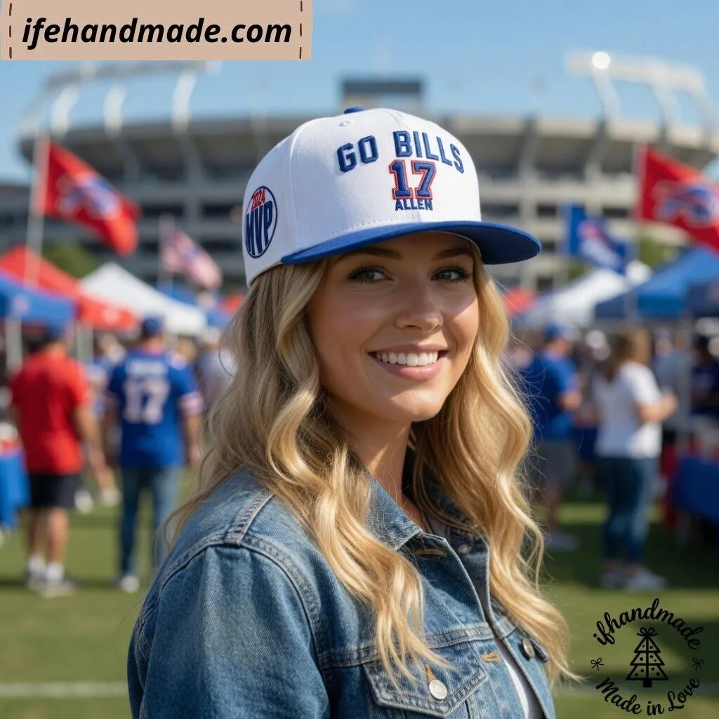 Josh Allen Go Bills MVP Cap Hat 8 Josh Allen Go Bills MVP Cap Hat