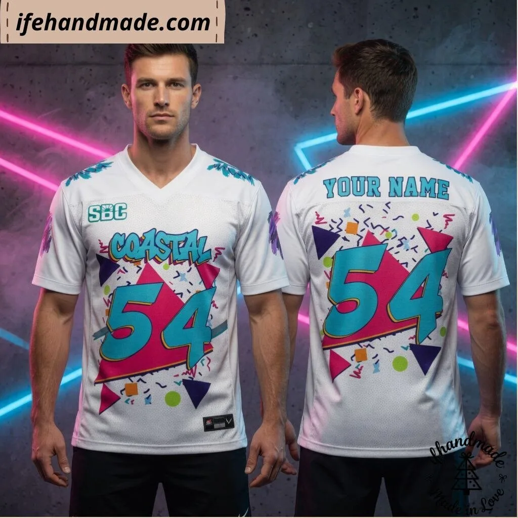CCU Chanticleers Friday Night Game 90s 2026 Football Jersey 8 CCU Chanticleers Friday Night Game 90s 2026 Football Jersey