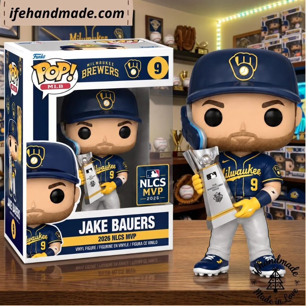 Funko Pop! MLB Milwaukee Brewers Jake Bauers 2026 NLCS MVP Figure
