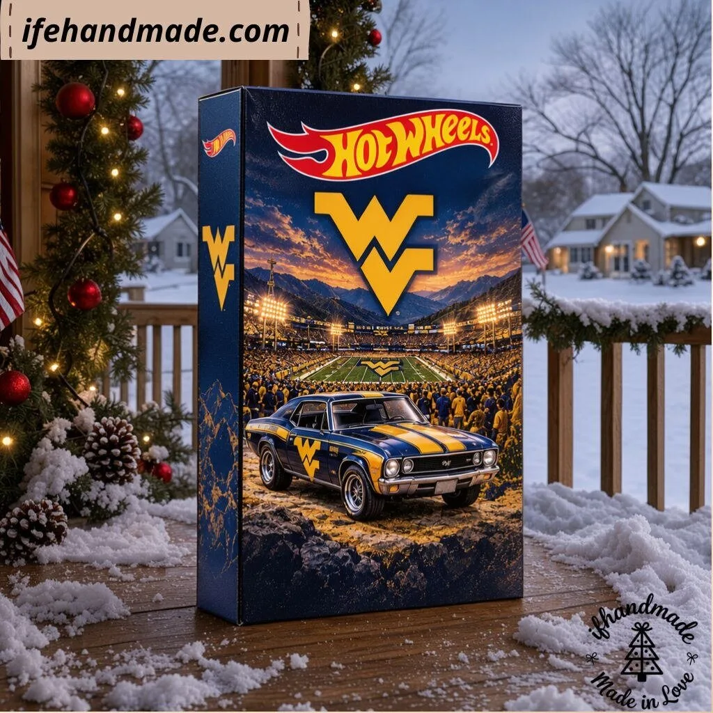 West Virginia Mountaineers Hot Wheels Advent Calendar 9 West Virginia Mountaineers Hot Wheels Advent Calendar