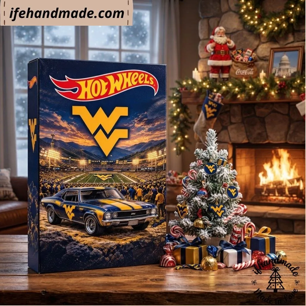 West Virginia Mountaineers Hot Wheels Advent Calendar 11 West Virginia Mountaineers Hot Wheels Advent Calendar