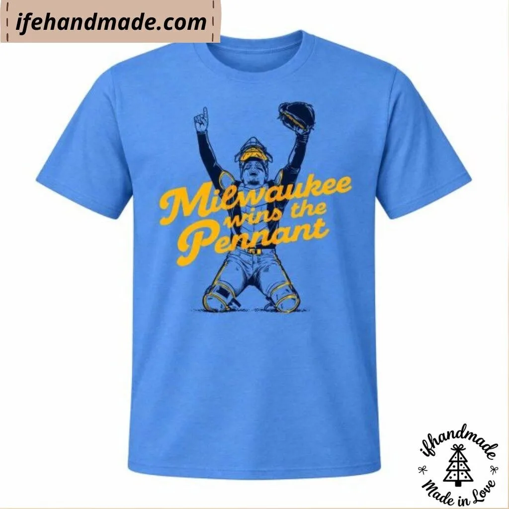 William Contreras Brewers Wins The Pennant Shirt 4 William Contreras Brewers Wins The Pennant Shirt