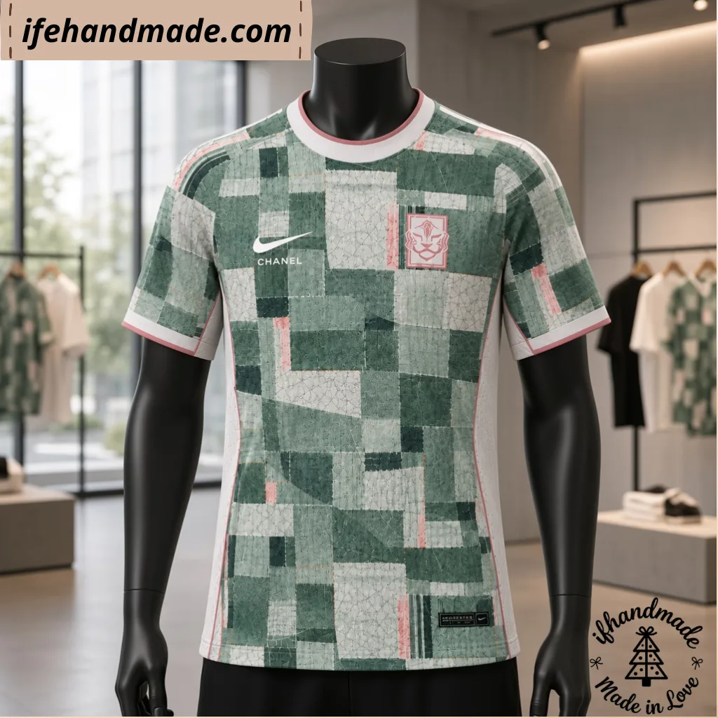 5 South Korea x Nike x Chanel Print Soccer Jersey — image 3