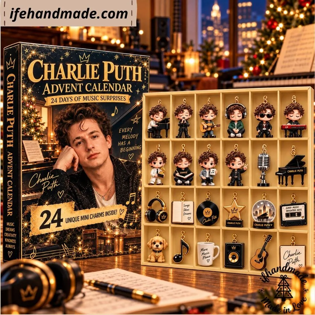 Charlie Puth Advent Calendar - 24 Days of Music Surprises Christmas Countdown Calendar 6 Charlie Puth Advent Calendar - 24 Days of Music Surprises Christmas Countdown Calendar