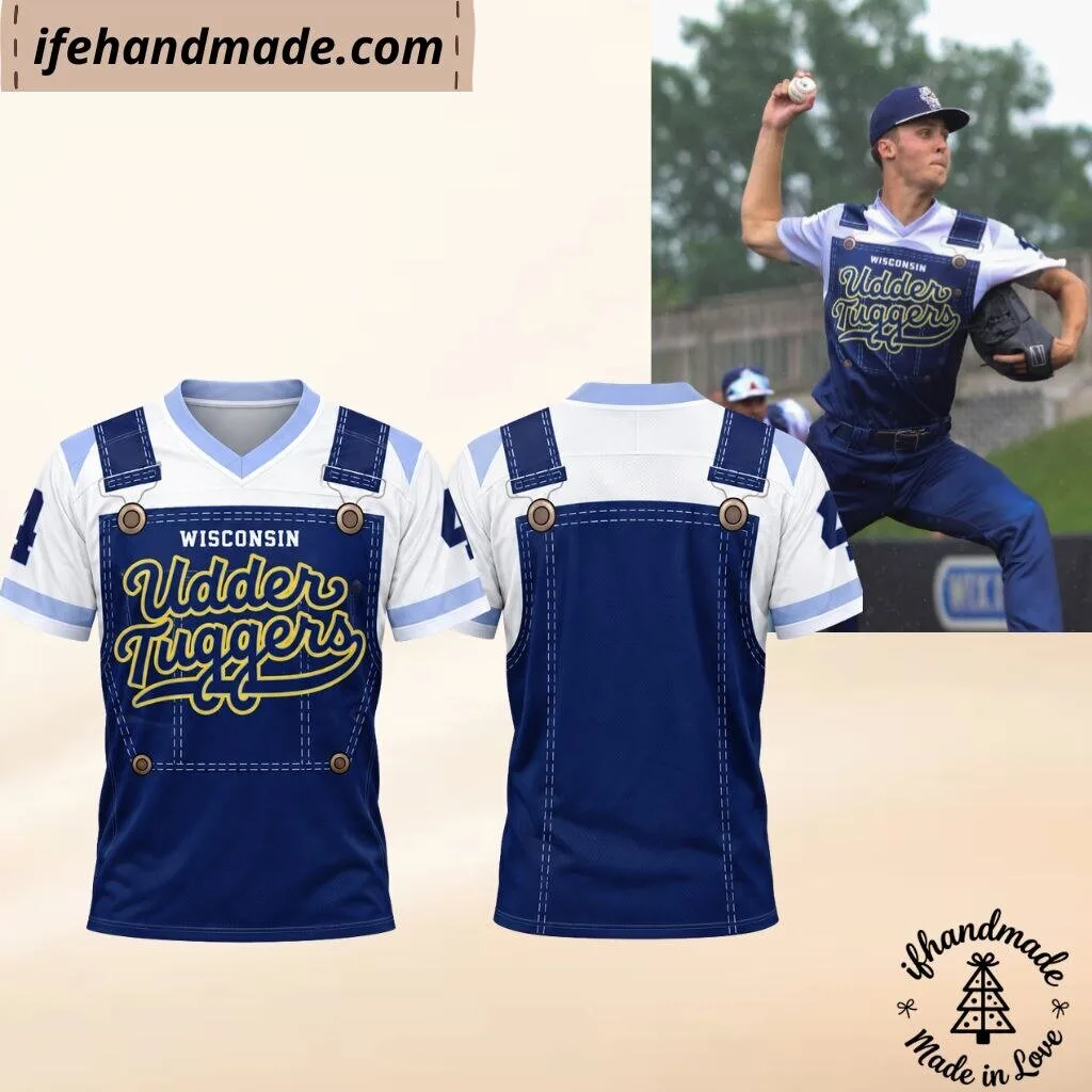 Wisconsin Udder Tuggers Football Jersey
