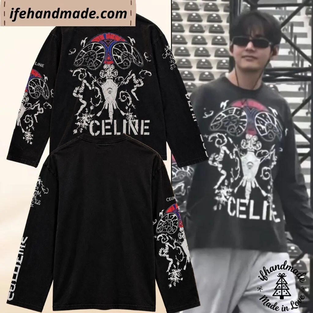 BTS V CELINE Long Sleeve Shirt - BTS WORLD TOUR ARIRANG BUENOS AIRES DAY 2 OCTOBER 23, 2026