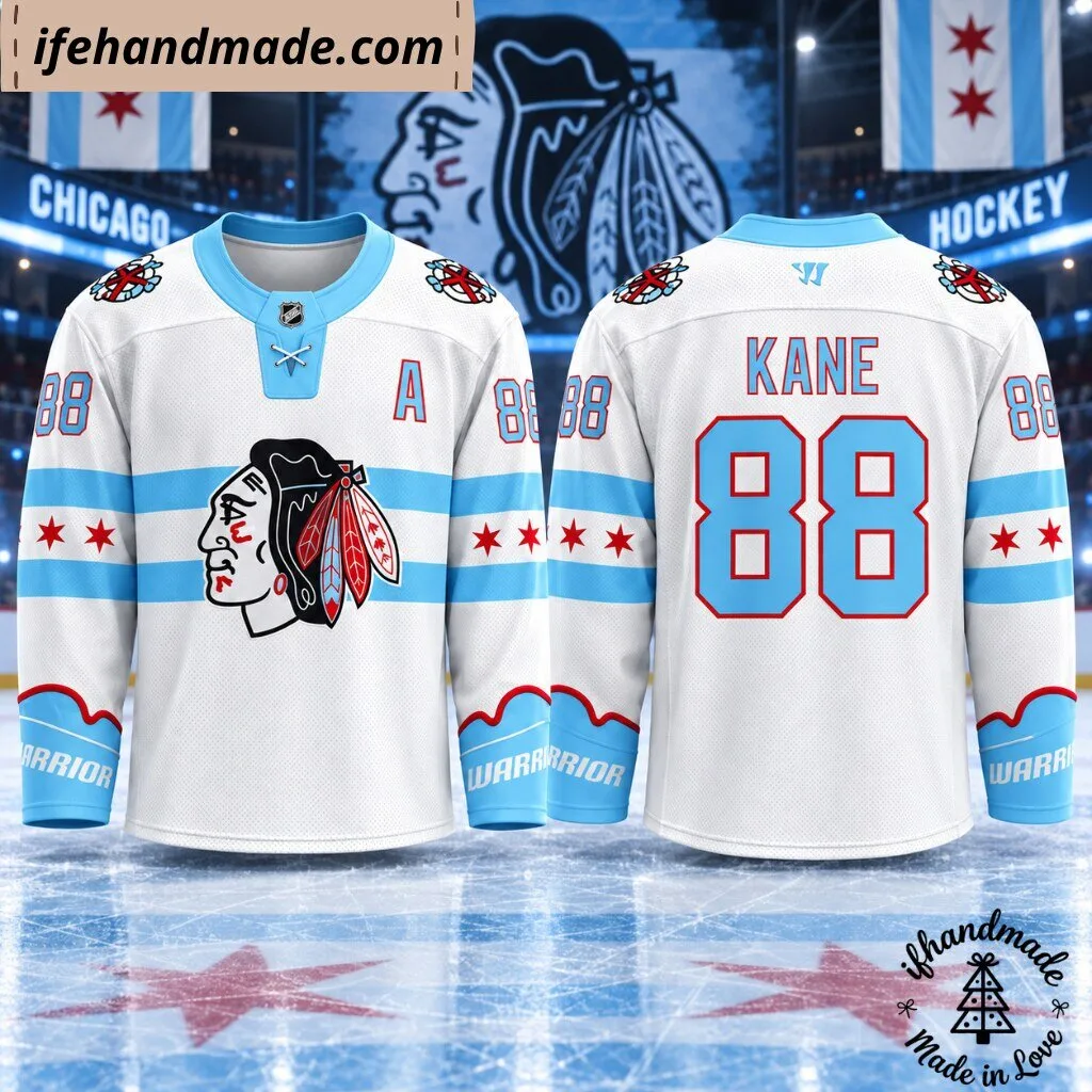 Chicago Blackhawks Patrick Kane #88 Hockey Jersey 4 Chicago Blackhawks Patrick Kane #88 Hockey Jersey