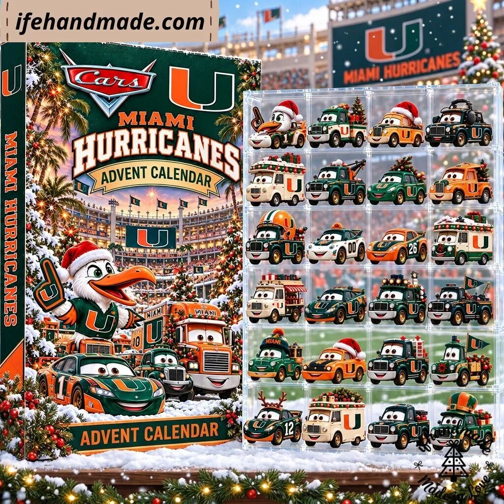 Disney Cars Miami Hurricanes Blind Box Advent Calendar 9 Disney Cars Miami Hurricanes Blind Box Advent Calendar