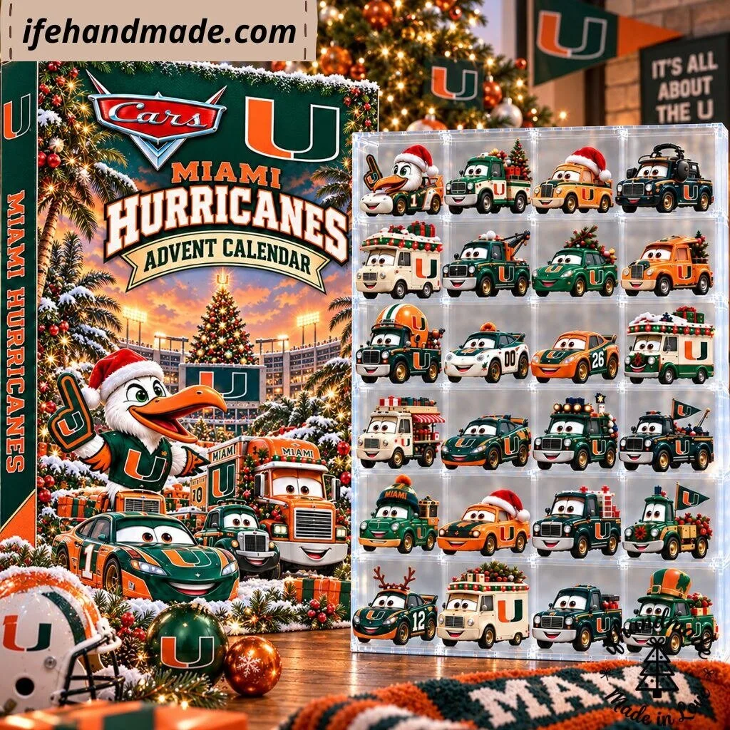 Disney Cars Miami Hurricanes Blind Box Advent Calendar 12 Disney Cars Miami Hurricanes Blind Box Advent Calendar