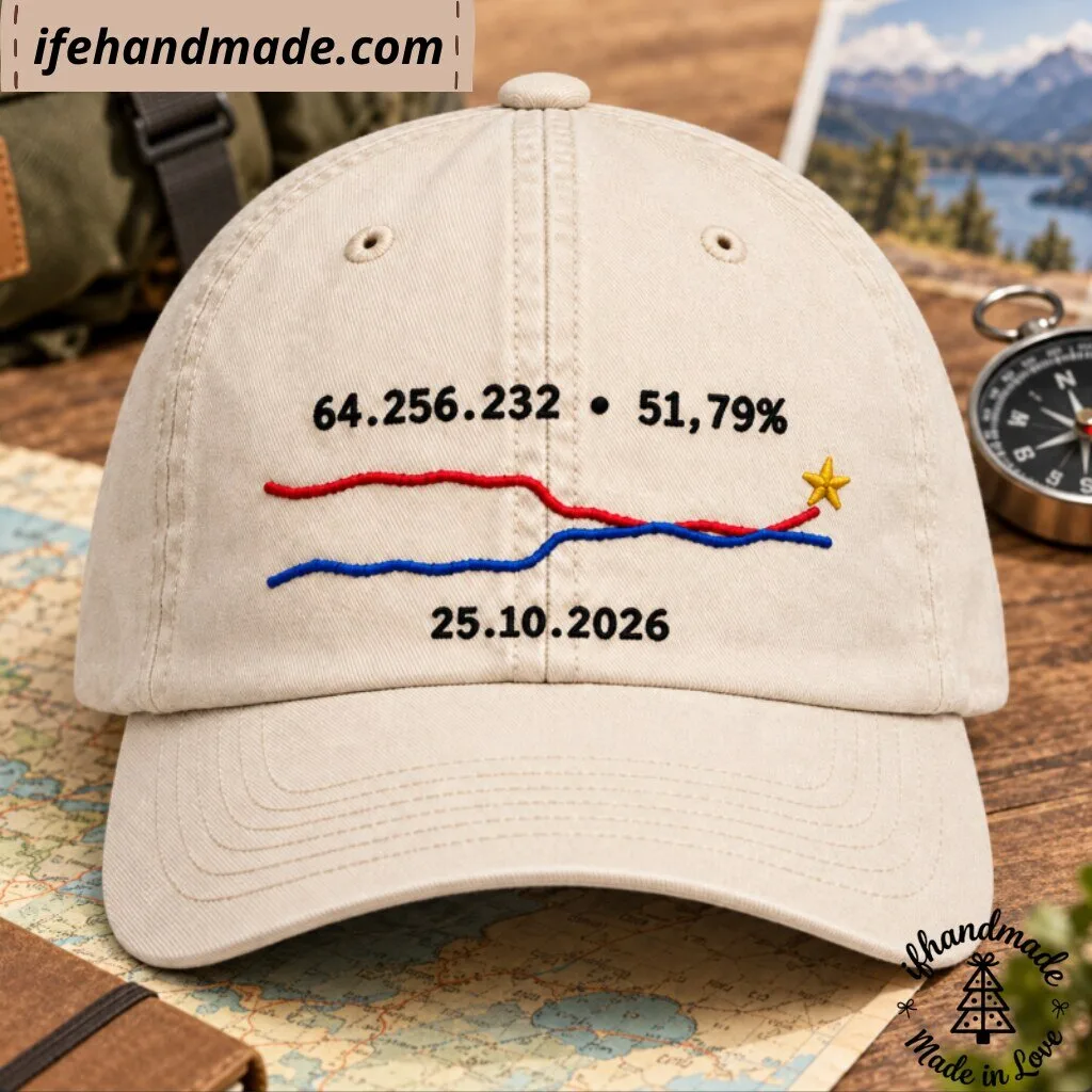 Political/Electoral Chart Graph Design And The Date 25.10.2026 Cap