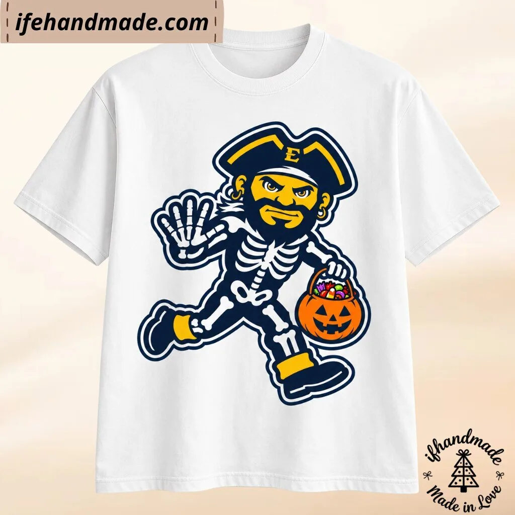 ETSU Buccaneers Halloween Running Bucky Shirt